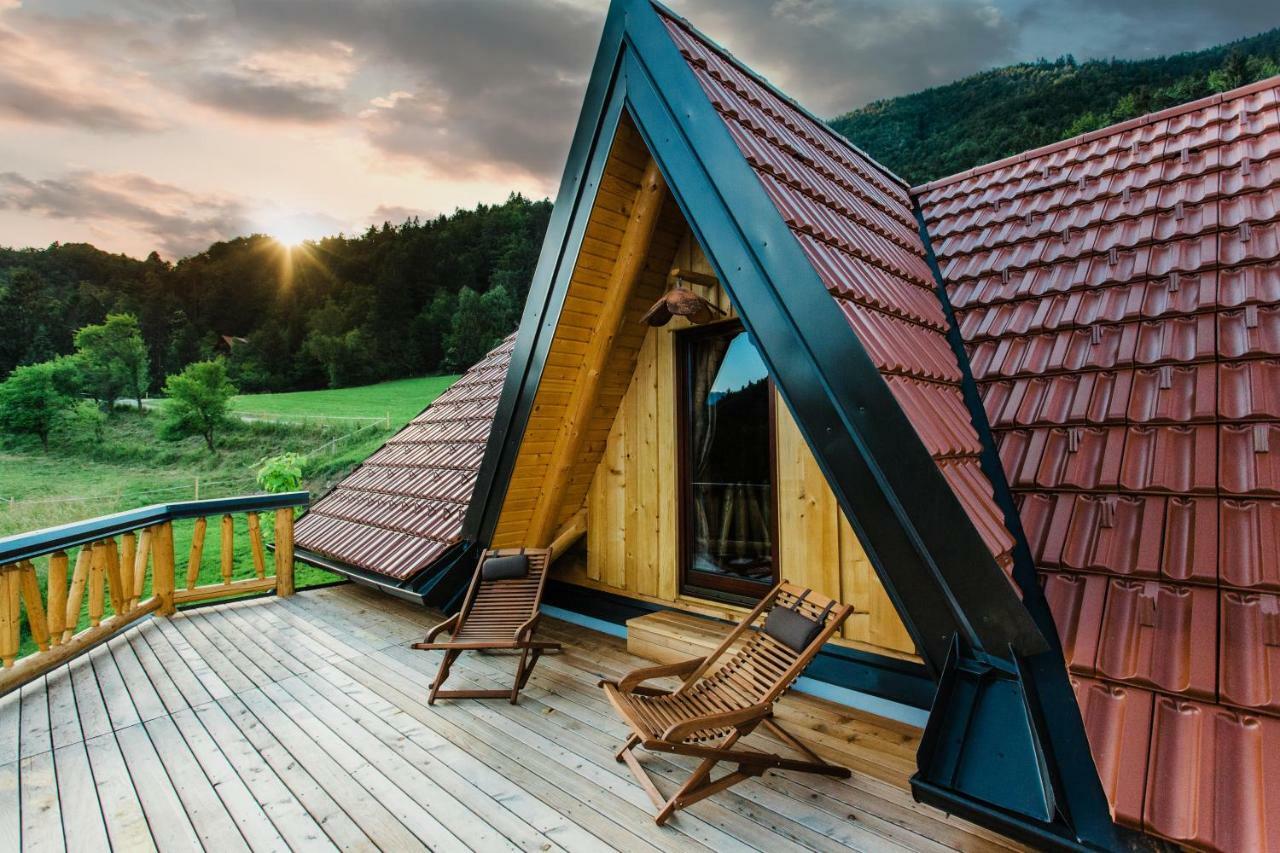 Forest Glade Cottage - Koča na jasi Recica ob Savinji Exterior foto